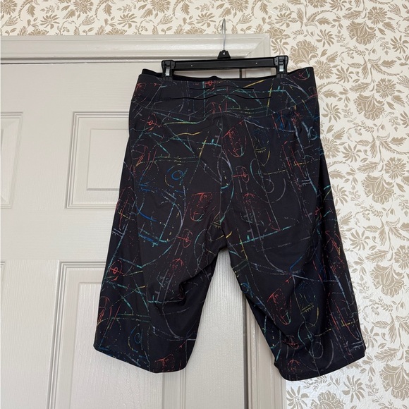 Lululemon Men’s Swim Shorts – Size 34, Multicolor Print, Zip Pocket - Picture 5 of 5
